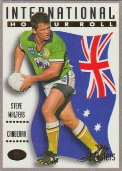 1994 Dynamic NSW Rugby League '94 Masters #99 Steve Walters Front